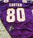 Cris Carter autographed Minnesota Vikings authentic game model jersey ltd edit 300