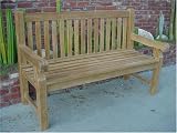 Anderson Teak BH-705S Devonshire 3-Seater Extra Thick Bench