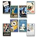 Historic Reading Educational Posters. Set of Eight Literacy Art Prints