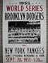 Brooklyn Dodgers New York Yankees World Series Poster