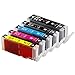 E-Z Ink (TM) Compatible Ink Cartridge Replacement for Canon PGI-270XL CLI-271XL PGI 270 XL CLI 271 XL (1 PGBK,1 Black,1 Cyan,1 Magenta,1 Yellow) 5 Pack Compatible With MG6820 MG5720 MG6821