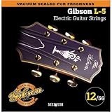 Gibson SEG-900M Medium L5 Pure Nickel Wound Jazz Electric / Wound Third Strings