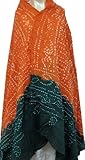 IMAGE OF Indian Elegant Tie Dye Summer Scarves for Women 88 x 40 inches