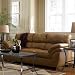 Pleasant Hill Leather Sofa in Nutmeg