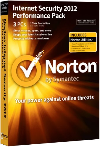 Norton Internet Security 2012 Performance Pack, 3 Computers, 1 Year Subscription (PC)