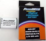 Adorama LI-ON Replacement Battery for Nikon EN-EL11 & for Pentax D-LI78