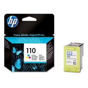 HP 110 - Print cartridge - 1 x colour (cyan, magenta, yellow)