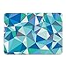GMYLE Plastic Hard Case Compatible with Old MacBook Pro 13 Inch with Retina Display No CD-ROM (A1502/A1425, Version 2015/2014/2013/end 2012), Blue Geometric