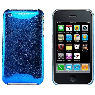 Logotrans Rain Series Hartschale f&uuml;r Apple iPhone 3G/3GS blau Preisvergleich