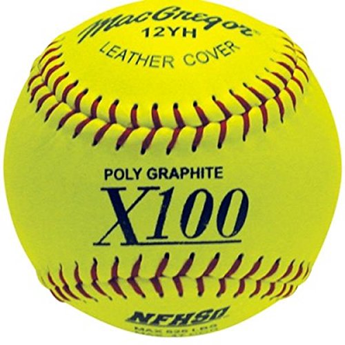 MacGregor NFHS 12 in. Fastpitch Softballs - Pack of 12