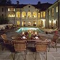 Tuscany Dining Table - Frontgate,Patio Furniture