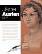 Jane Austen Oben Laminiertes Poster Print, 44x56