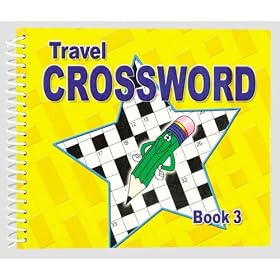 Spined Travel Crossword Book