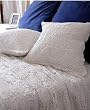 Vintage Hand Crochet White Cotton Cushion Cover 02