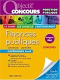 Revue Hachette  / Finances publiques : Catégories A et B