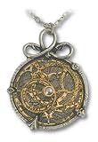Anguistralobe Alchemy Gothic Astrolabe Pendant Necklace