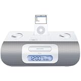 JWIN ILUV IPOD AUDIO ALARM WHTE