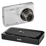 Kodak EasyShare M1093 IS 10 MP Digital Camera with 3x Optical Zoom and 3-Inch LCD with HDTV Dock Bundle