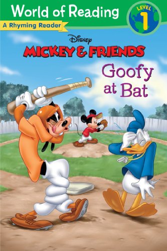 Mickey & Friends:  Goofy at Bat: A Rhyming Reader (Level 1) (World of Reading (eBook))