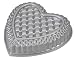 Nordic Ware Quilted Heart Pan