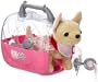 Simba 105898760 - Chi Chi Love, Cutie Carrier, Pl�schhund inklusive Reisebox