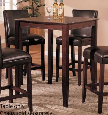 Bar Table - Contemporary Style Cherry Finish