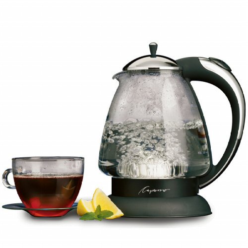 H2O Plus Glass Water Kettle in Polished Chrome H2O Plus Glass Water Kettle in Polished Chrome