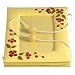 Handmade Set Of 3 Hanging 4 x 6 in. Picture Frames In Yellow (Thailand)
