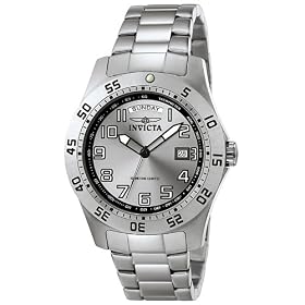 Invicta Mens 5249S Pro Diver Stainless Steel Silver Dial Watc