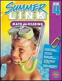 Math plus Reading, Grades 3 - 4: Summer Before Grade 4 (Summer Link)