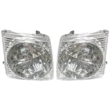 Ford Explorer Replacement Headlight Assembly - 1-Pair by Matrix