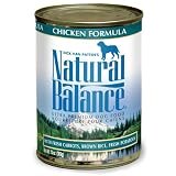 Natural Balance Chicken Brown Rice Formula Dog Food (Pack of 12 13-Ounce Cans)