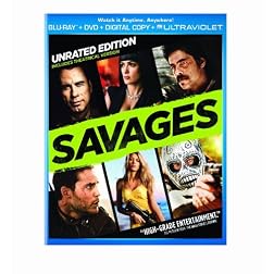 Savages (Two-Disc Combo Pack: Blu-ray + DVD + Digital Copy + UltraViolet)