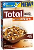 Total Cereal, Honey Almond Flax, 12.25-Ounce (Pack of 5 )