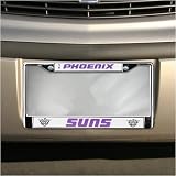 Phoenix Suns Chrome License Plate Frame