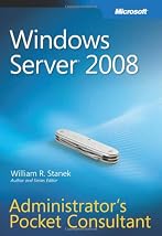 Microsoft Windows Server 2008 Administrator's Pocket Consultant