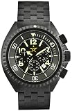 Rogue Warrior Avenger Black Stainless Steel Band 200M Chronograph Watch