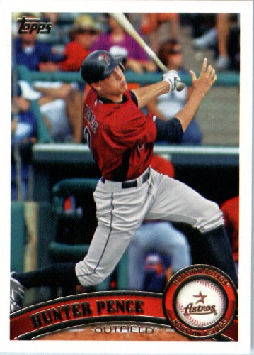 2011 Topps Limited Edition Baseball Card # HOU1 Hunter Pence Houston Astros OF In a protective screwdown display case!
