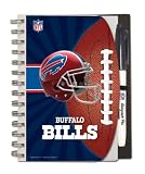 Buffalo Bills Deluxe Hardcover, 5 x 7 Inches Autograph Book and Pen Set, Team Colors (12025-QUC)