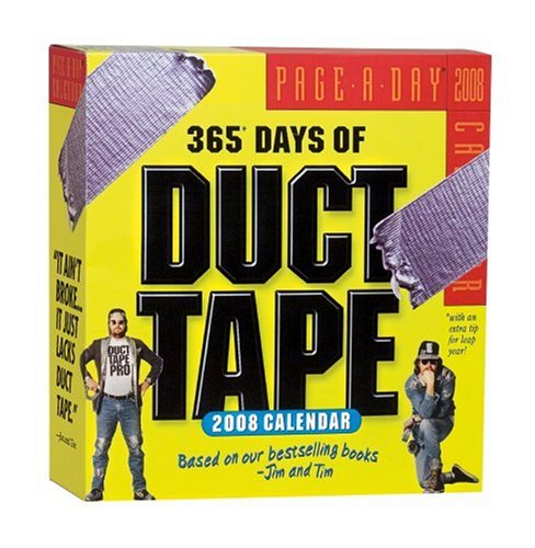 365 Days of Duct Tape Page-A-Day Calendar 2008