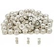 Rondelle Bali Beads Silver Plated Part 7.5mm Approx 100
