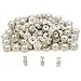 Rondelle Bali Beads Silver Plated Part 7.5mm Approx 100