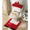 Santa Toilet Seat Cover and Rug Set