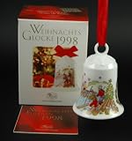 Produkt-Bild: Hutschenreuther Weihnachtsglocke 1998*Rarit&auml;t, Porzellanglocke, Anh&auml;nger, Baumanh&auml;nger, Baumschmuck