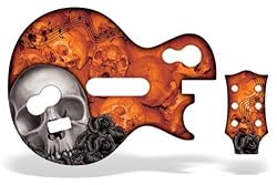 Guitar Hero 3 Faceplate Skin for Xbox 360 / PS3 - Skulls Orange