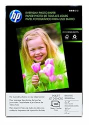 HP Everyday 4x6  Photo Paper 100 Sheets (Q5440A)