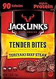 Jack Link's Premium Cuts Beef Steak Tender Bites, Teriyaki, 1.25 Ounce (Pack of 10)