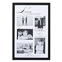Live/Dance/Sing Collage Frame - Black