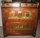 Antique Korean (Bed Stand or Rice Storage) Cabinet