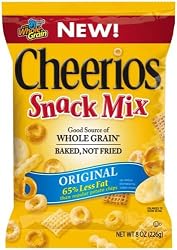 Cheerios Snack Mix - Original, 8-Ounce Bags (Pack of 12)